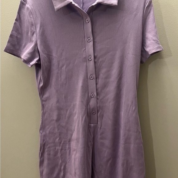NWOT Lilac Bodycon Style Short Romper - Picture 3 of 3
